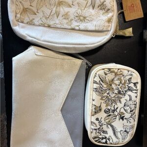 Pouch / Makeup Bag 3pcs Estée Lauder  Clarins